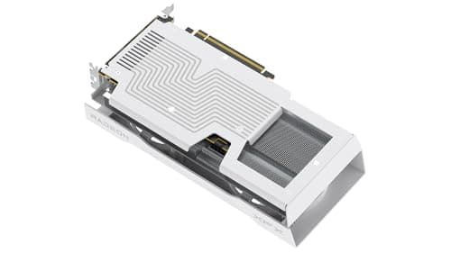 XFX Swift OC Radeon RX 9060 XT 8GB GDDR6 White Dual Fan image