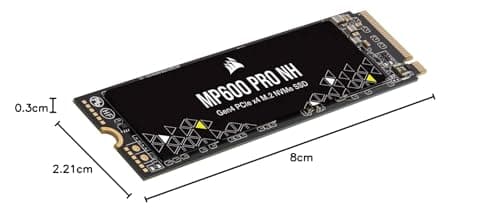 Corsair MP600 PRO NH 8TB M.2 SSD PCIe 4.0 NVMe image