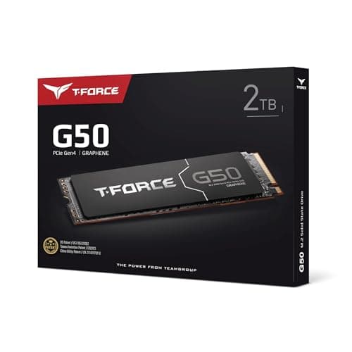 TEAMGROUP T-FORCE G50 2TB SSD M.2-2280 PCIe 4.0 X4 NVMe image