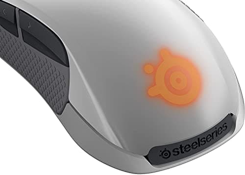 SteelSeries Rival 300 Orange / White Wired Optical Gaming Mouse image