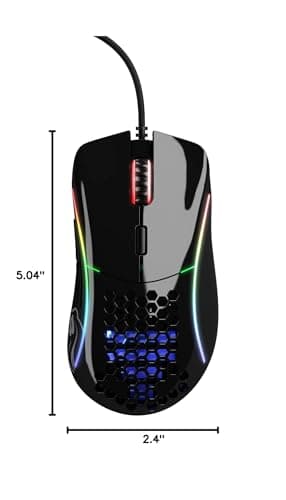 Glorious MODEL D GLOSSY Wired Optical Gaming Mouse image