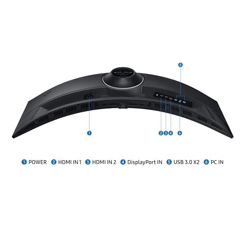 Samsung Odyssey G9 G95C 49" 1440p 240Hz VA Curved Monitor image