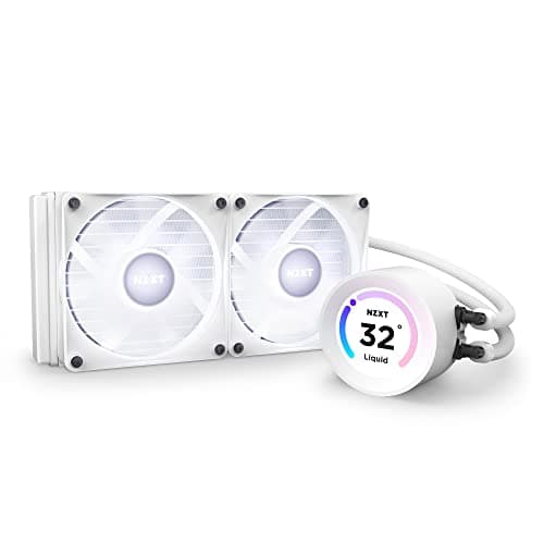 NZXT Kraken Elite Water 240mm RGB 78.02 CFM White image