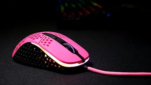 Xtrfy M4 RGB Optical Pink Wired Mouse image