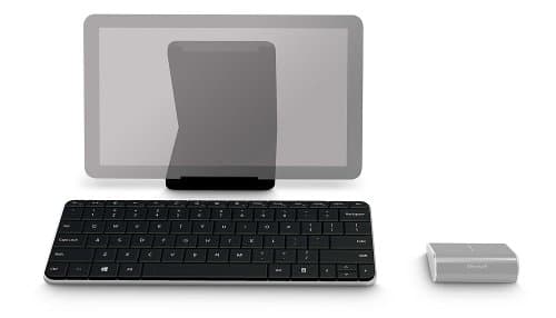 Microsoft PL2 Wedge Mobile Bluetooth Mini Keyboard image