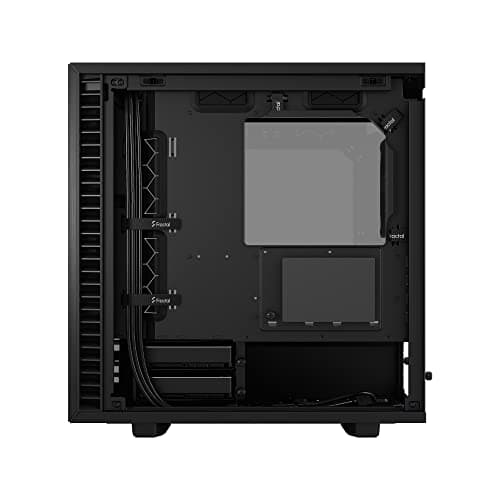 Fractal Design Define 7 Mini MicroATX Mini Tower Black Tinted Tempered Glass image