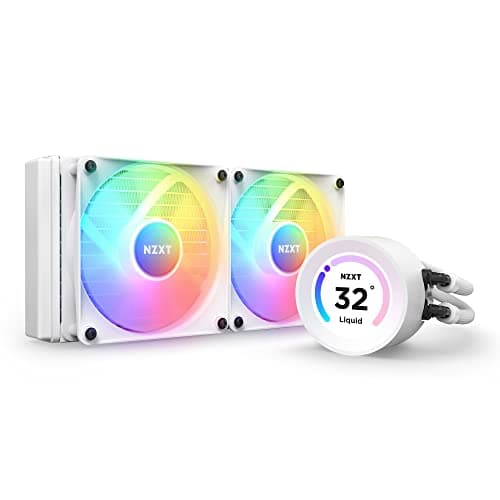 NZXT Kraken Elite Water 240mm RGB 78.02 CFM White image