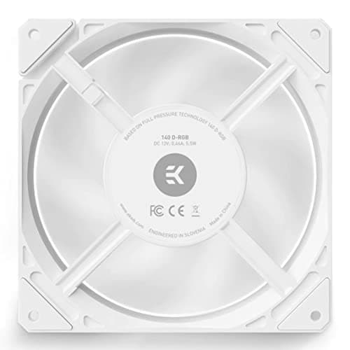 EK Loop Fan FPT 140mm White D-RGB PWM image