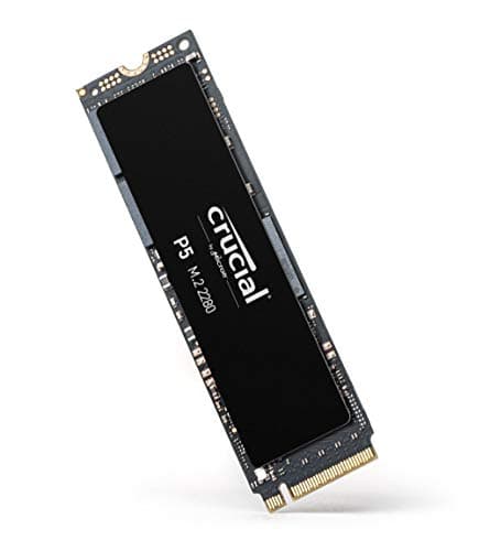 Crucial P5 250GB NVMe PCIe Gen3 M.2 SSD image