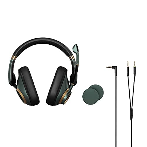 EPOS H6PRO Closed Green / Gold Headphones image