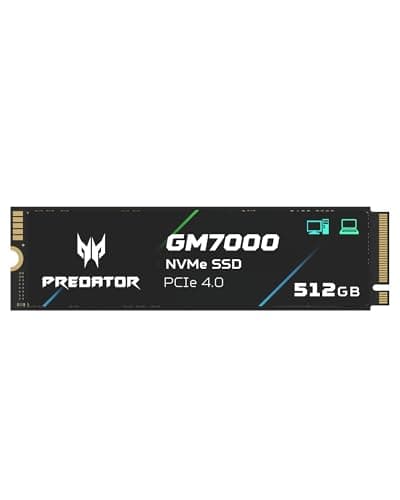 Acer Predator GM7000 512 GB M.2-2280 SSD PCIe 4.0 X4 NVME image
