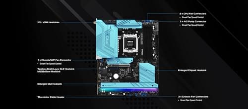 ASRock B850 Pro RS WiFi AM5 DDR5 ATX image