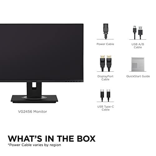 ViewSonic VG2456 23.8" 1080p IPS Monitor image