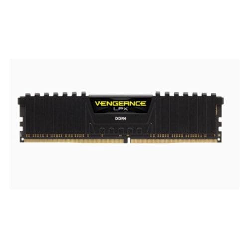 Corsair Vengeance LPX Black / Yellow DDR4-2666 CL16 16GB (2x8GB) image