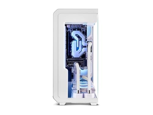SSUPD Xhuttle ATX Mid Tower White Tempered Glass image