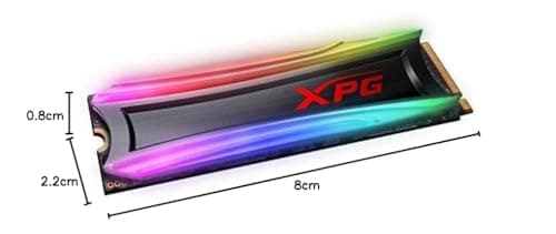 ADATA XPG SPECTRIX S40G RGB 512GB SSD M.2-2280 PCIe 3.0 NVMe image