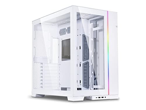 Lian Li O11 Dynamic EVO ATX Mid Tower White / Gray Tempered Glass Side Panel image