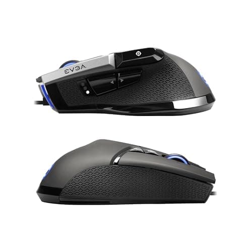 EVGA X17 Wired Optical Gray / Black Mouse image