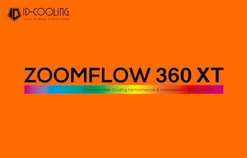 ID-COOLING ZOOMFLOW 360 XT 68.2 CFM Water 360mm Black image