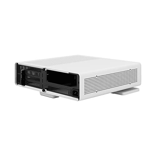 Fractal Design Ridge PCIe 4.0 Mini-ITX Tower White Mesh Side Panel, USB 3.2 Gen 2 Type-C, USB 3.2 Gen 1 Type-A image