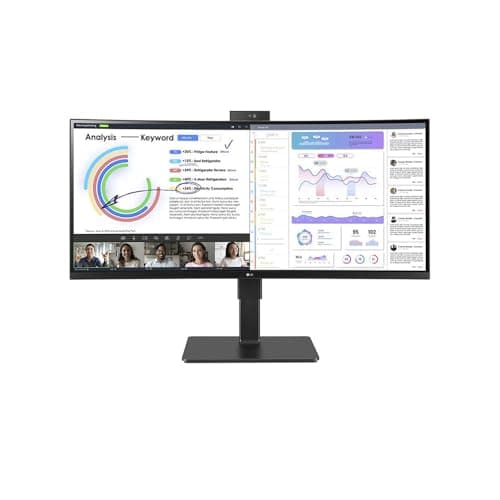 LG 34BQ77QCB 34" 3440x1440 60Hz IPS Curved Monitor image