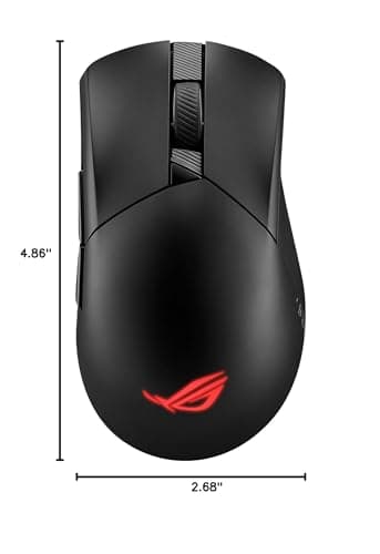 Asus ROG Gladius III AimPoint Bluetooth/Wireless/Wired Optical Gaming Mouse image