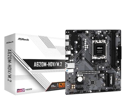 ASRock A620 HDV/M.2 AM5 DDR5 Micro ATX main image