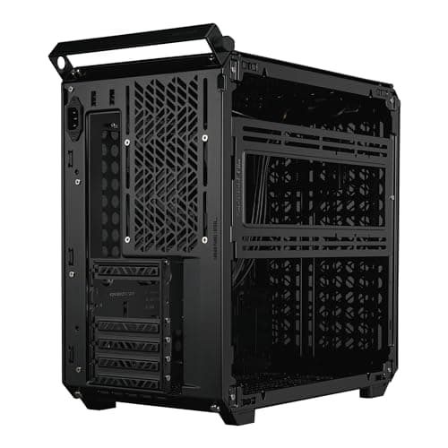 Cooler Master QUBE 500 Flatpack ATX Mid Tower Black Tempered Glass Side Panel image