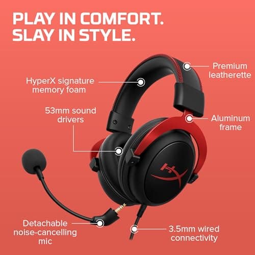HP HyperX Cloud II 7.1 Channel Closed Gaming Headset image