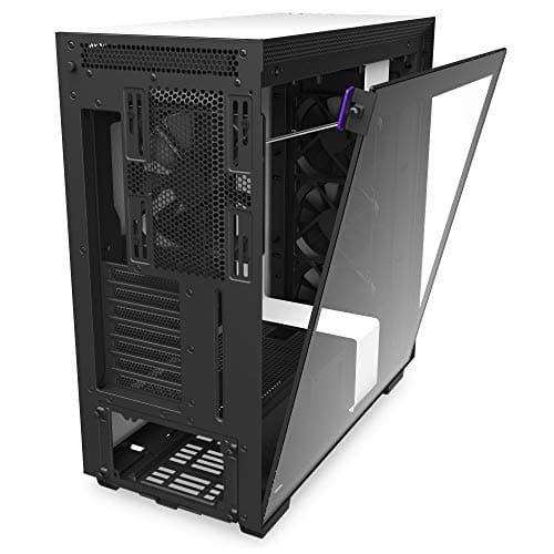 NZXT H710 ATX Mid Tower Black with Tempered Glass Side Panel and USB 3.2 Gen 2 Type-C, USB 3.2 Gen 1 Type-A image