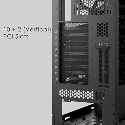 Anidees AI Crystal XL AR 3 ATX Full Tower Black with Tempered Glass Side Panel image