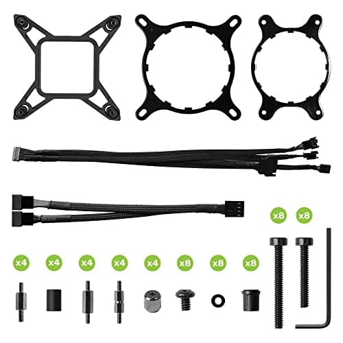 EVGA CLCx Water 280mm 85.13 CFM Black image