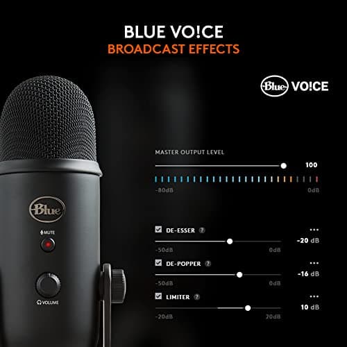 Blue Yeti USB Microphone - Blackout image