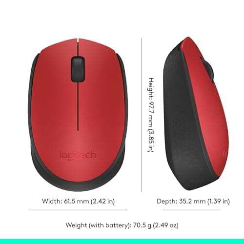 Logitech M170 Wireless/Wired Optical Mouse image