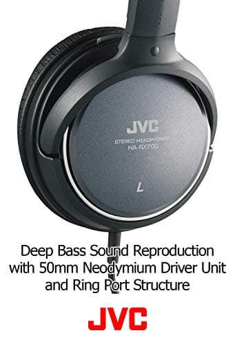 JVC HARX700 Wired Headphones Closed-Back image