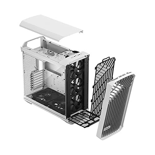 Fractal Design Torrent EATX Mid Tower White TG Clear Tint image