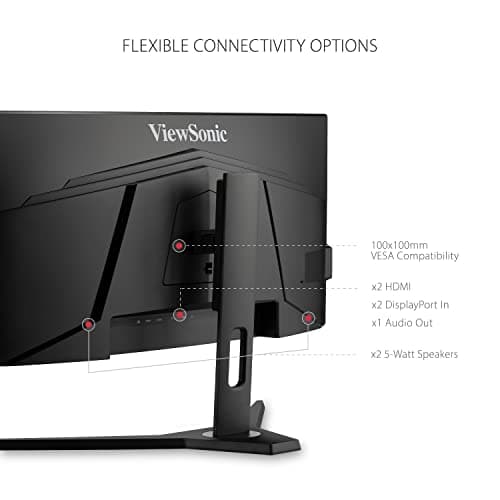 ViewSonic VX3418-2KPC 34" 3440x1440 VA Curved Monitor image