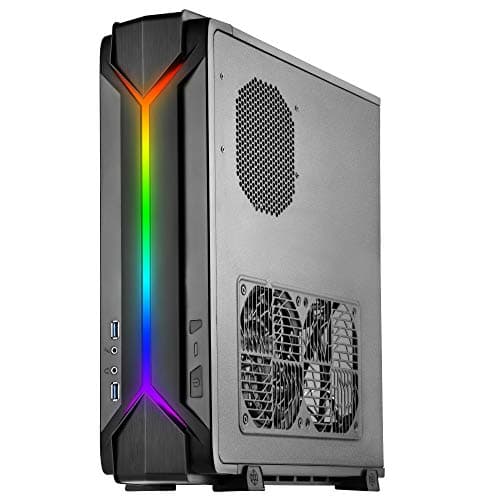 Silverstone RVZ03B-ARGB Mini-ITX Desktop Black image