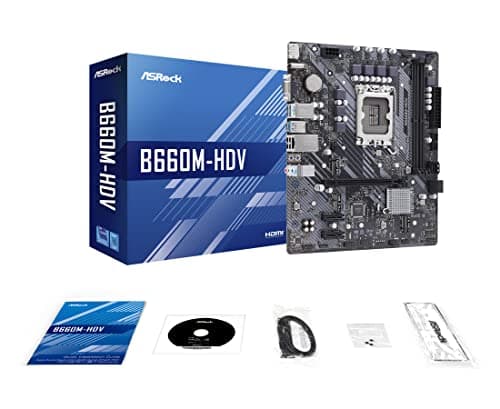 ASRock B660 M-HDV DDR4 Micro ATX image