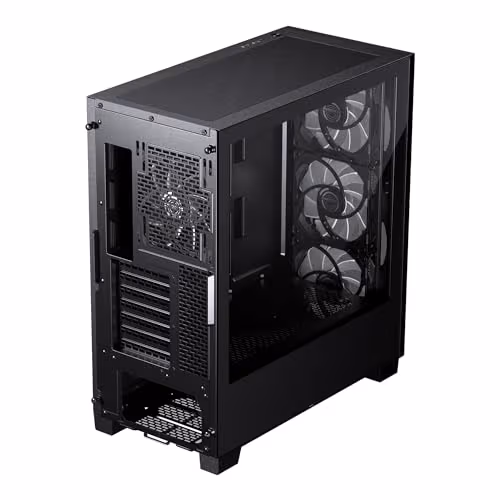 Phanteks XT PRO ULTRA ATX Mid Tower Black with Tempered Glass Side Panel and USB 3.2 Gen 2 Type-C, USB 3.2 Gen 1 Type-A image