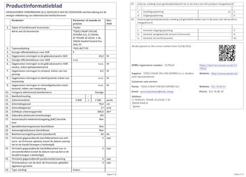 YEYIAN Odraz 27" 4K 60Hz IPS Monitor image