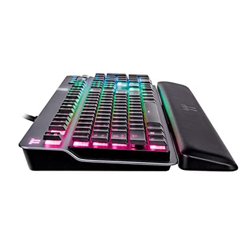 Thermaltake ARGENT K6 RGB Wired Cherry MX Low Profile Red Gaming Keyboard image