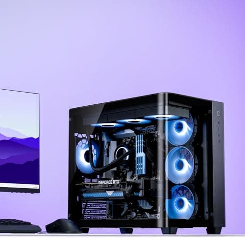 Jonsbo TK-3 ATX Mid Tower Black Tempered Glass Side Panel, USB 3.2 Gen 2 Type-C, USB 3.2 Gen 1 Type-A image