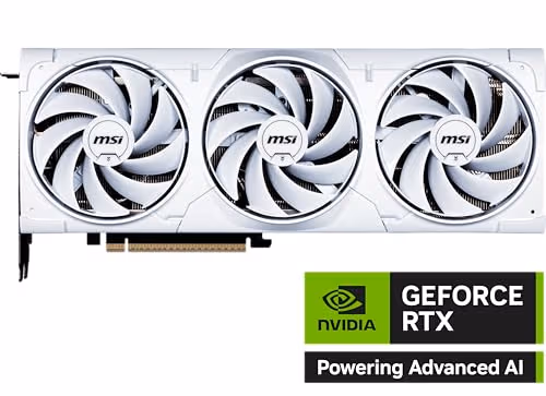 MSI VENTUS 3X OC GeForce RTX 5080 16GB GDDR7 White image