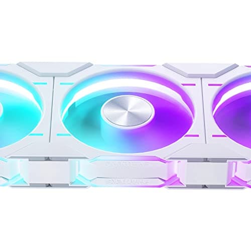 Phanteks D30-120 120mm White Addressable RGB PWM 64.3 CFM 1-Pack image