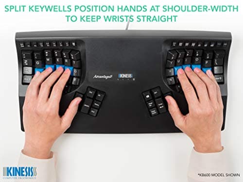 Kinesis Gaming KB600 Mechanical Ergonomic Keyboard image