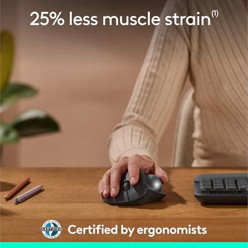 Logitech ERGO M575S Wireless/Bluetooth Trackball image