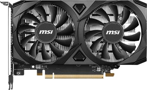 MSI VENTUS 2X E OC GeForce RTX 3050 6GB GDDR6 Black image