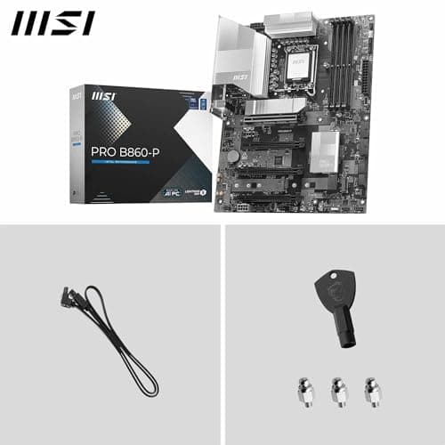 MSI B860 PRO B860-P WIFI LGA1851 DDR5 ATX image