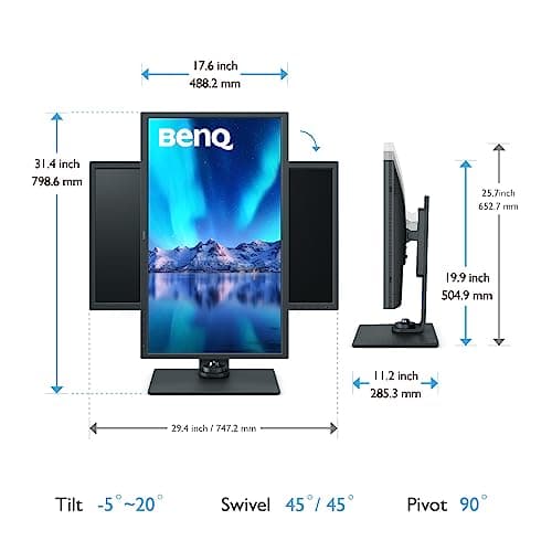 BenQ SW321C 31.5" 4K 60Hz IPS Monitor image